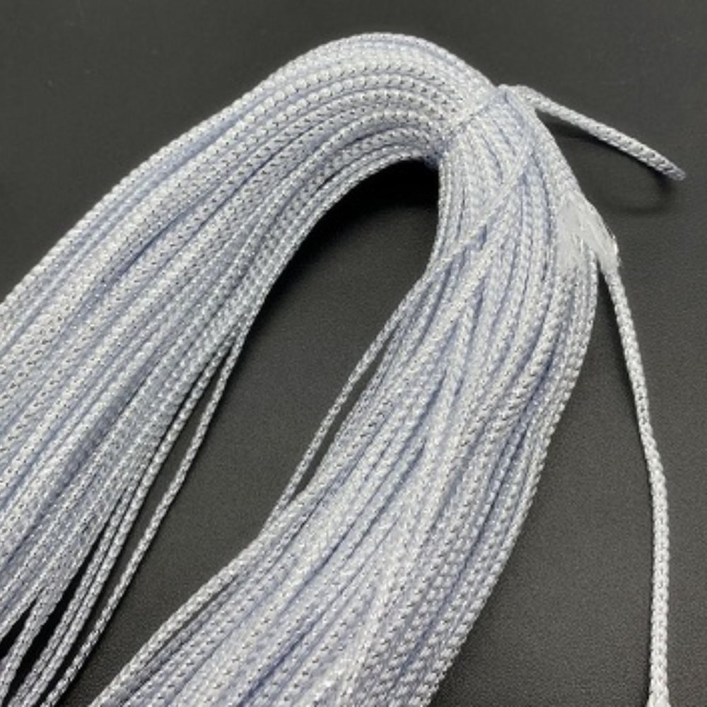 5/$10   9 YARDS 2MM Paracord Parachute Cord  WHITE SILVER